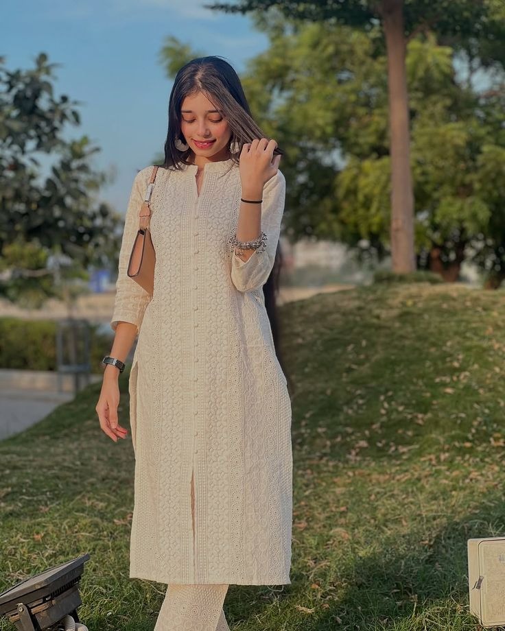 Chikankari Kurta Sets - Option 2